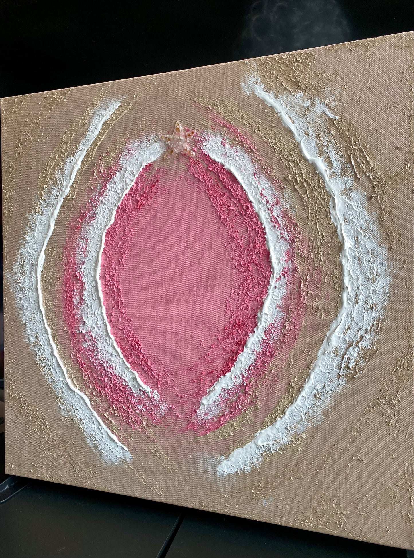 Body of Water No. 9 – 20 x 20 Original Abstract Ocean Art on Gallery Canvas