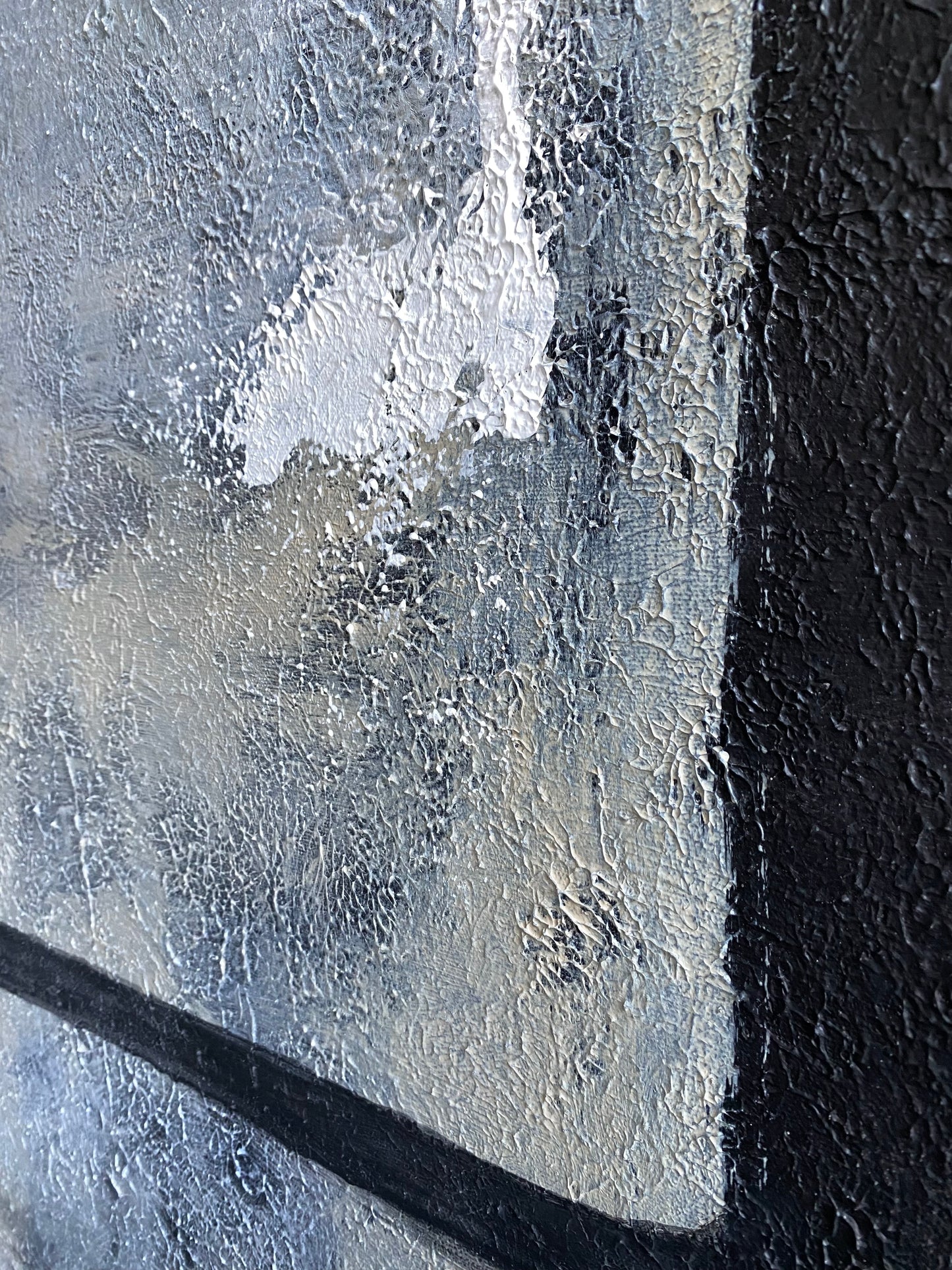 'Blank Slate' Original Painting 72 x 48