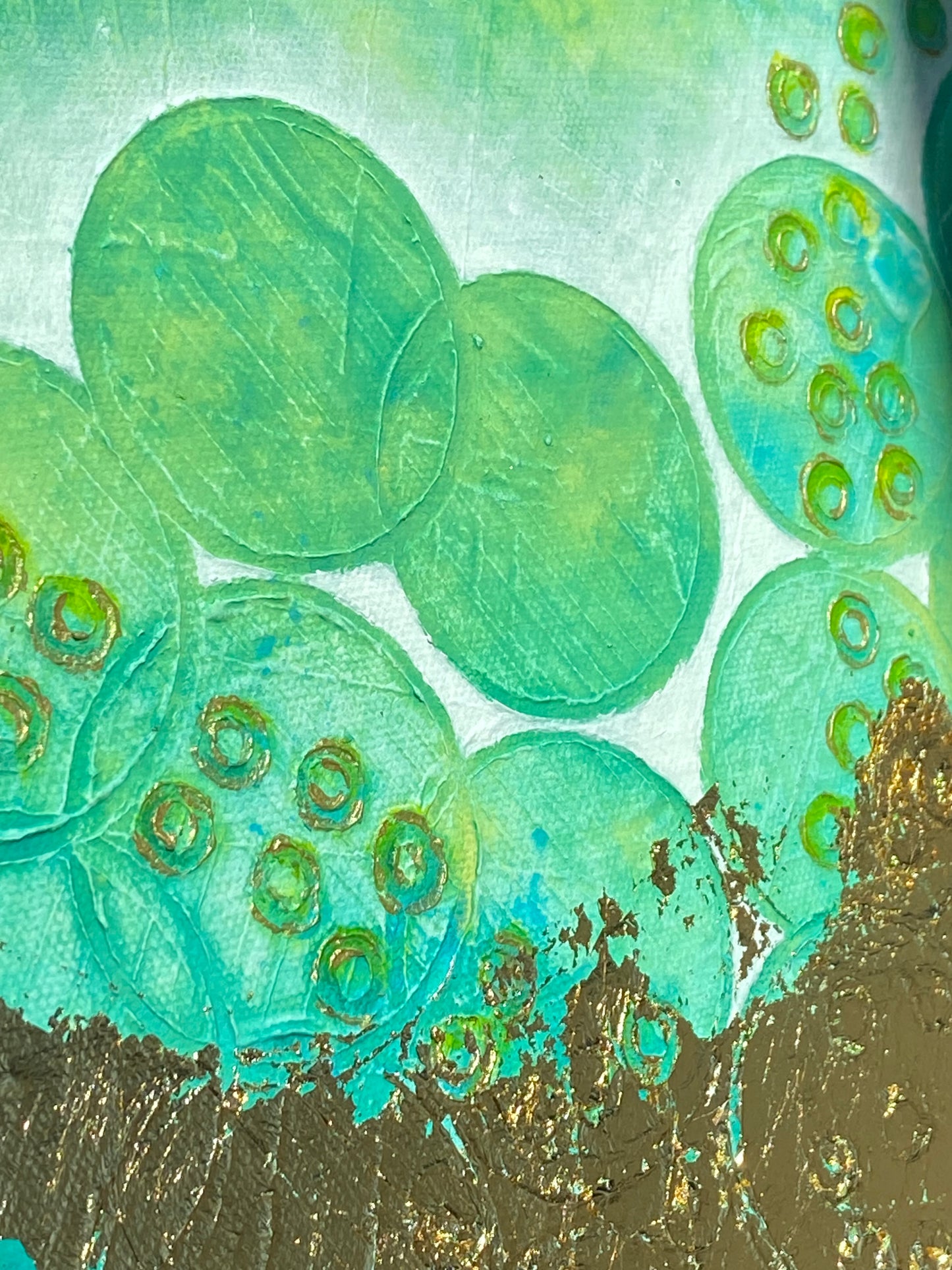 For You No. 6T – Original Signature Aquapus Painting 24 x 24