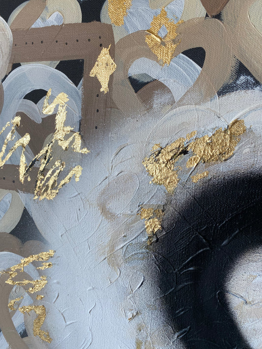 For You No. 2M - Original Heart Painting 36 x 24