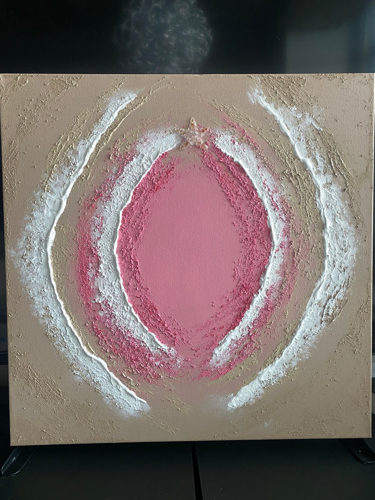 Body of Water No. 9 – 20 x 20 Original Abstract Ocean Art on Gallery Canvas