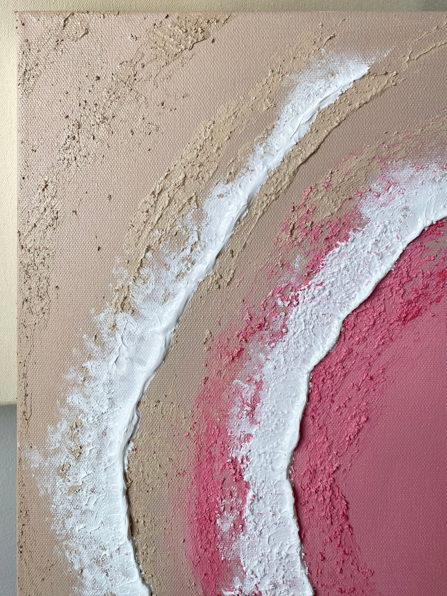 Body of Water No. 9 – 20 x 20 Original Abstract Ocean Art on Gallery Canvas