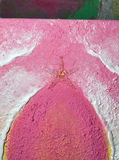 Body of Water No. 8 – 12 x 12 Original Abstract Ocean Art on Gallery Canvas