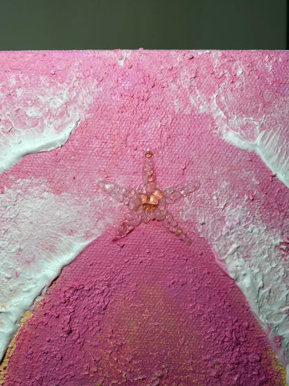 Body of Water No. 8 – 12 x 12 Original Abstract Ocean Art on Gallery Canvas