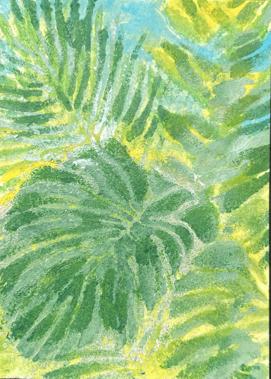Botanical – Original Art Card Painting | Collectible ACEO