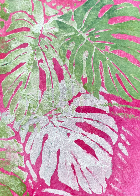 Botanical – Original Art Card Painting | Collectible ACEO