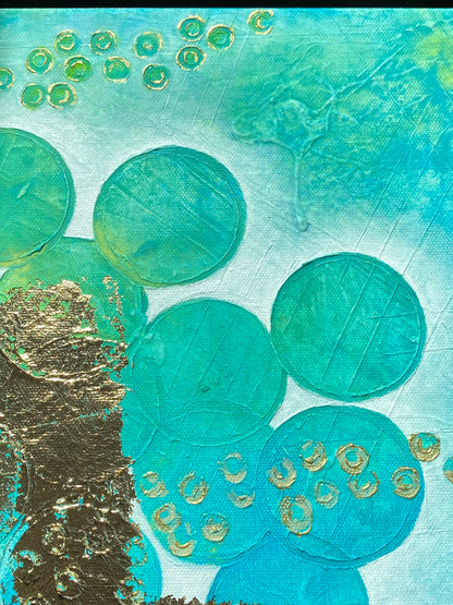 For You No. 6T – Original Signature Aquapus Painting  24 x 24