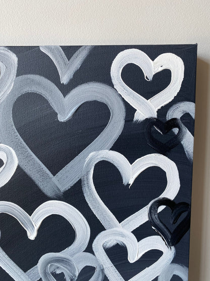 For You No. 1M - Original Heart Painting 36 x 24