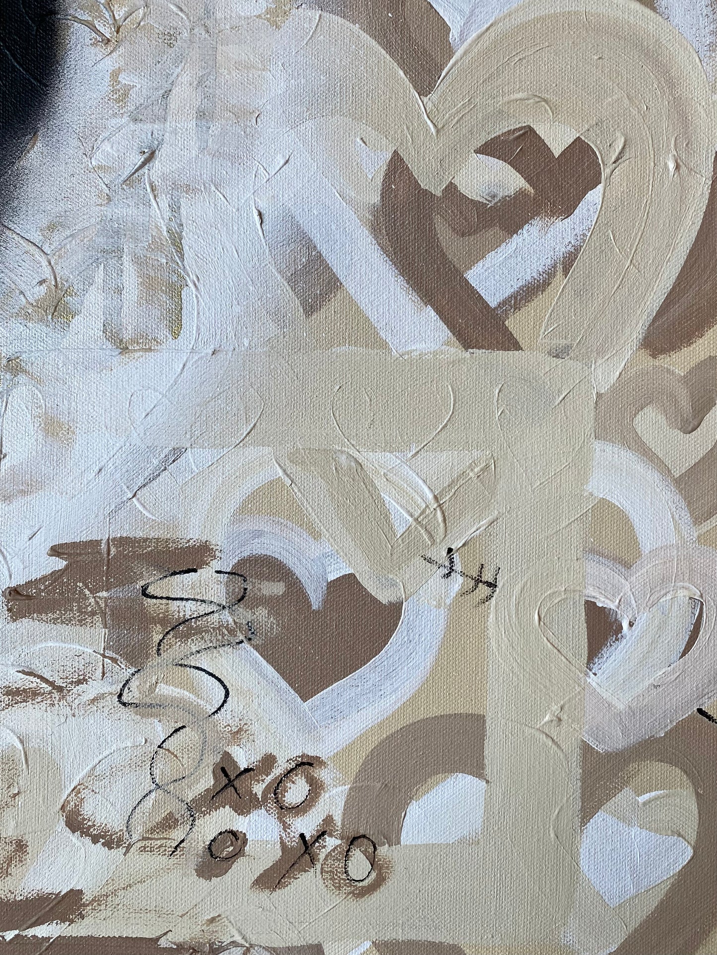 For You No. 2M - Original Heart Painting 36 x 24